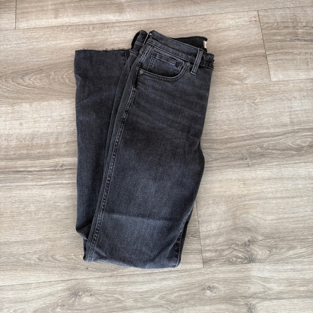Madewell Women's Black Stove Pipe Jeans